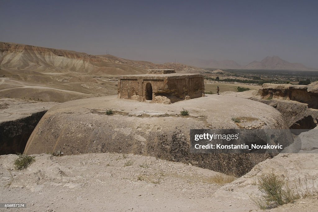 Aybak Buddisht stupa in Afghanistan