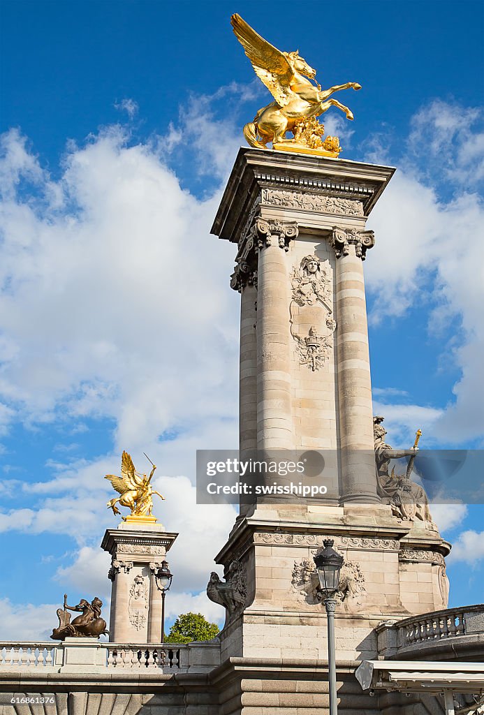 Bridge of Alexandre III in Paris