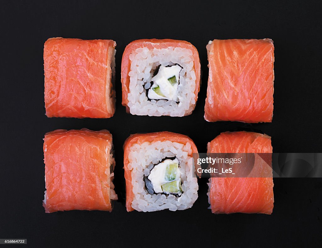 Salmon rolls