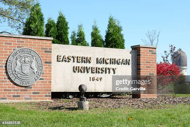 eastern michigan university - ypsilanti bildbanksfoton och bilder