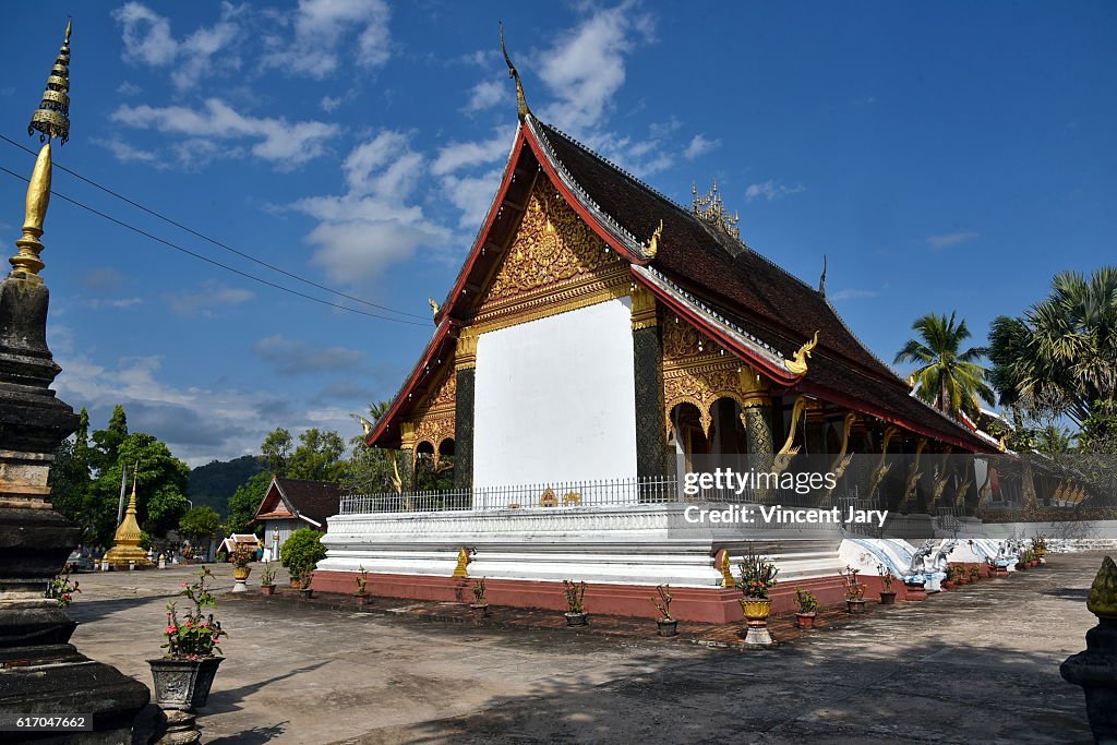 Luang prabang temple Laos Asia