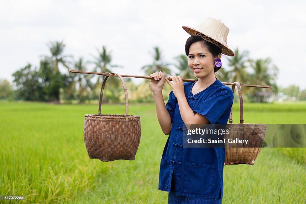 Woman in farmer