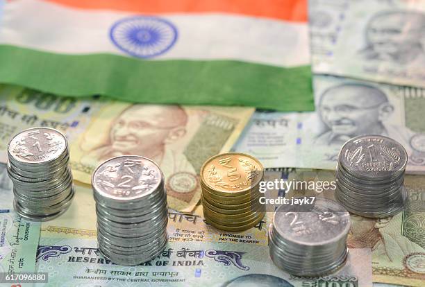 indian currency - indian rupee note stock pictures, royalty-free photos & images