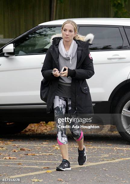 October 19th Joanne Froggatt sighting on October 19, 2016 in London, England.