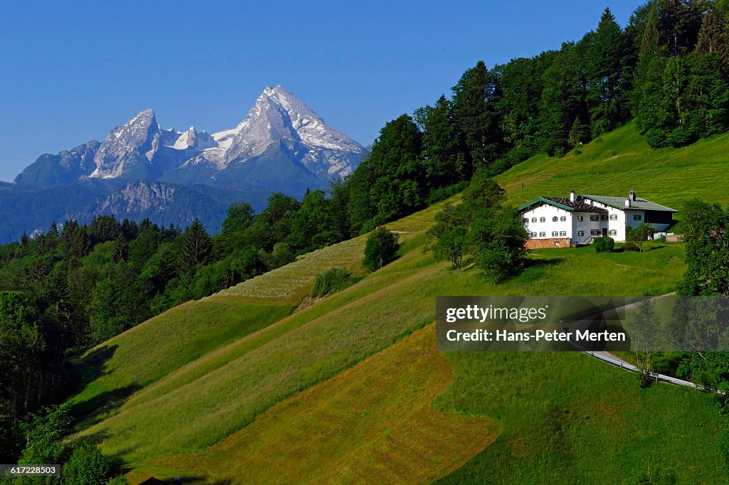 Mount Watzmann near Berchtesgaden, Bavaria