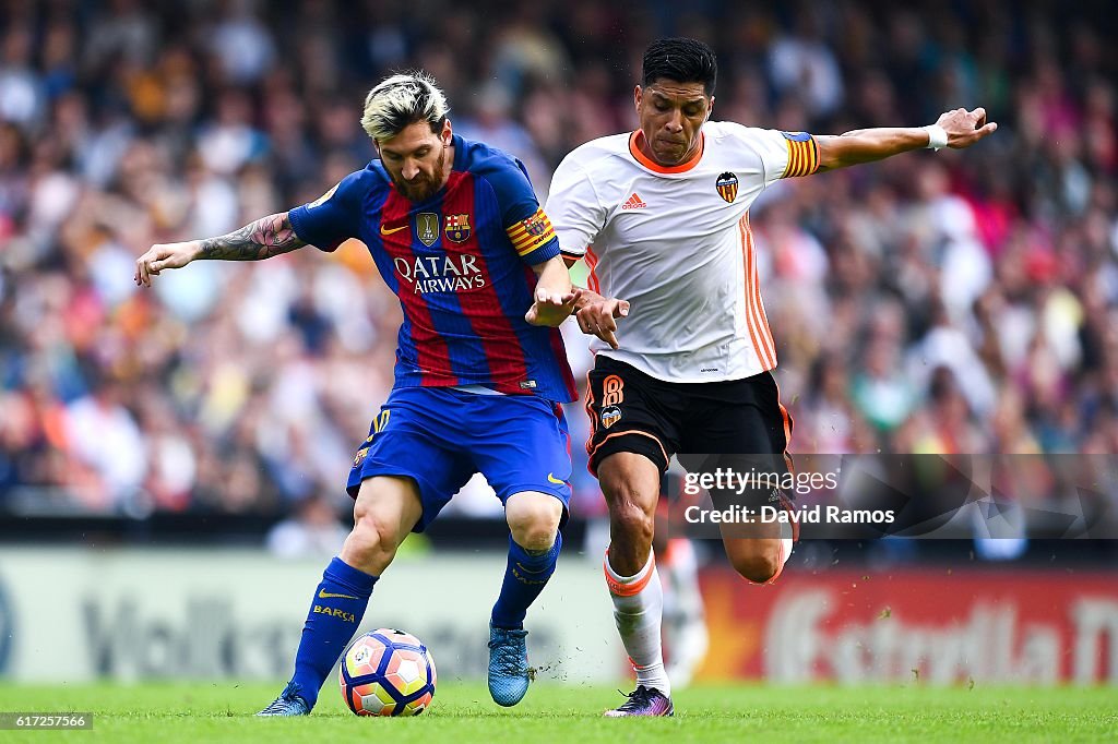 Valencia CF v FC Barcelona - La Liga