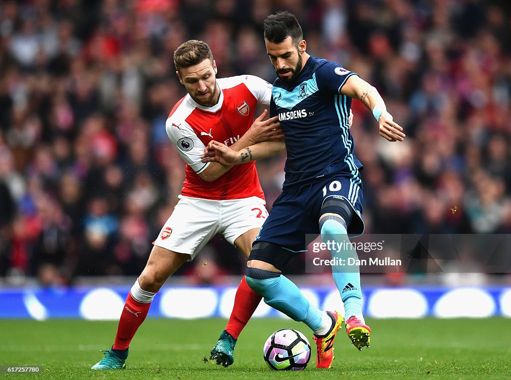 Arsenal v Middlesbrough - Premier League