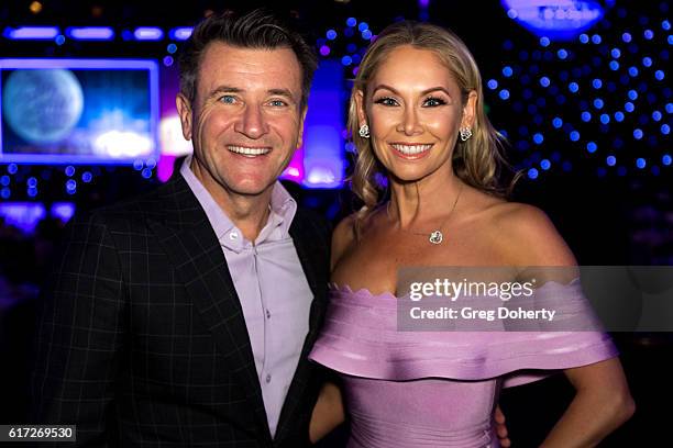 Shark Tank Star Robert Herjavec and Dancing with the Stars Pro Kym Johnson attend the Big Brothers Big Sisters Of Greater Los Angeles Host Annual Big...