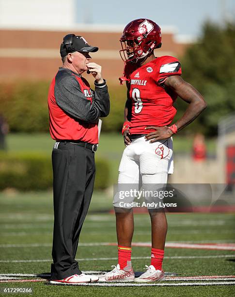 Bobby Petrino Louisville Photos and Premium High Res Pictures - Getty