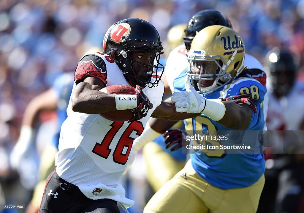NCAA FOOTBALL: OCT 22 Utah at UCLA