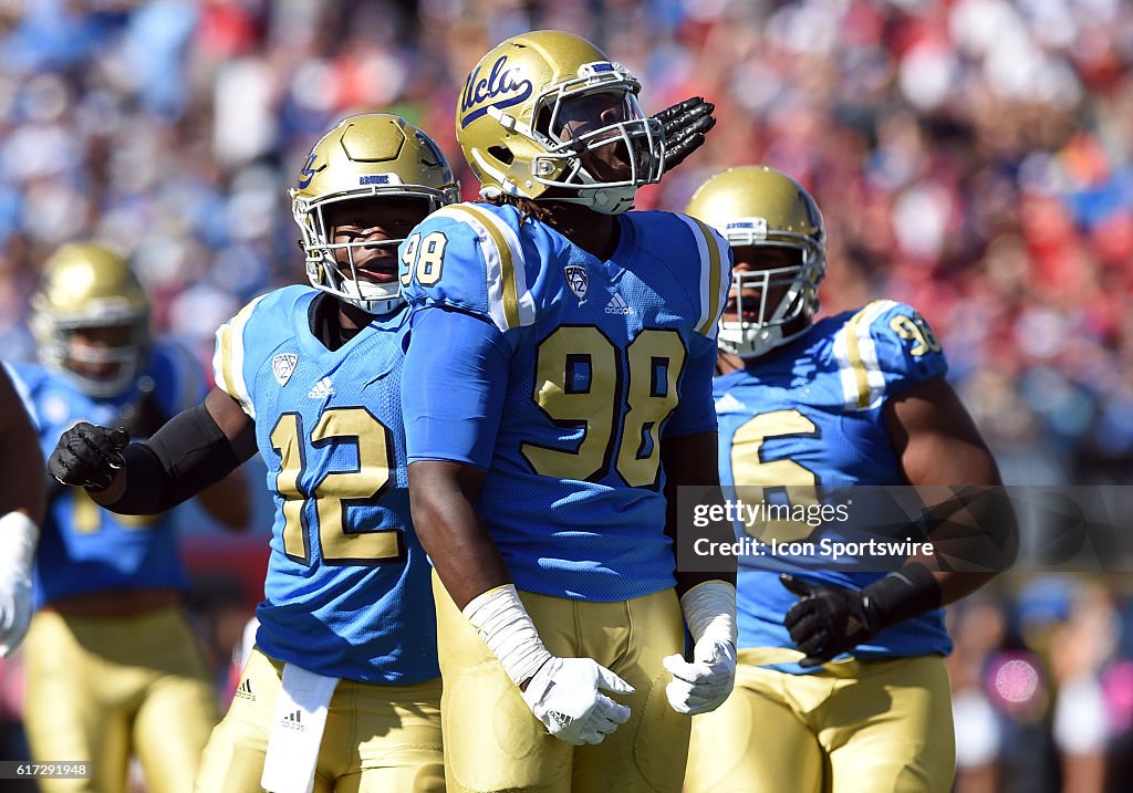 NCAA FOOTBALL: OCT 22 Utah at UCLA