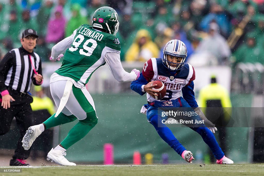Montreal Alouettes v Saskatchewan Roughriders