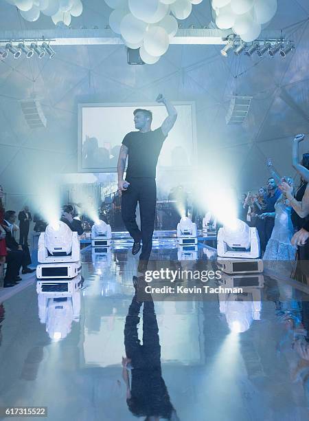 Singer-songwriter Ricky Martin performs at TWO x TWO For AIDS and Art 2016 on October 22, 2016 in Dallas, Texas.