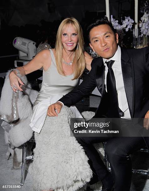 Nancy C. Rogers and Prabal Gurung attend TWO x TWO For AIDS and Art 2016 on October 22, 2016 in Dallas, Texas.