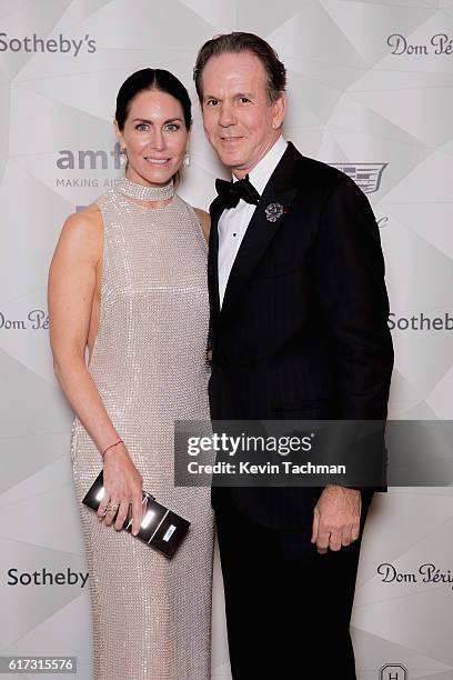 Laura Cunningham and Thomas Keller attend TWO x TWO For AIDS and Art 2016 on October 22, 2016 in Dallas, Texas.