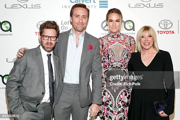 Filmmaker/executive director of Business Development of EMA Asher Levin, TV personalities Philippe Cousteau and Ashlan Gorse and president of EMA...