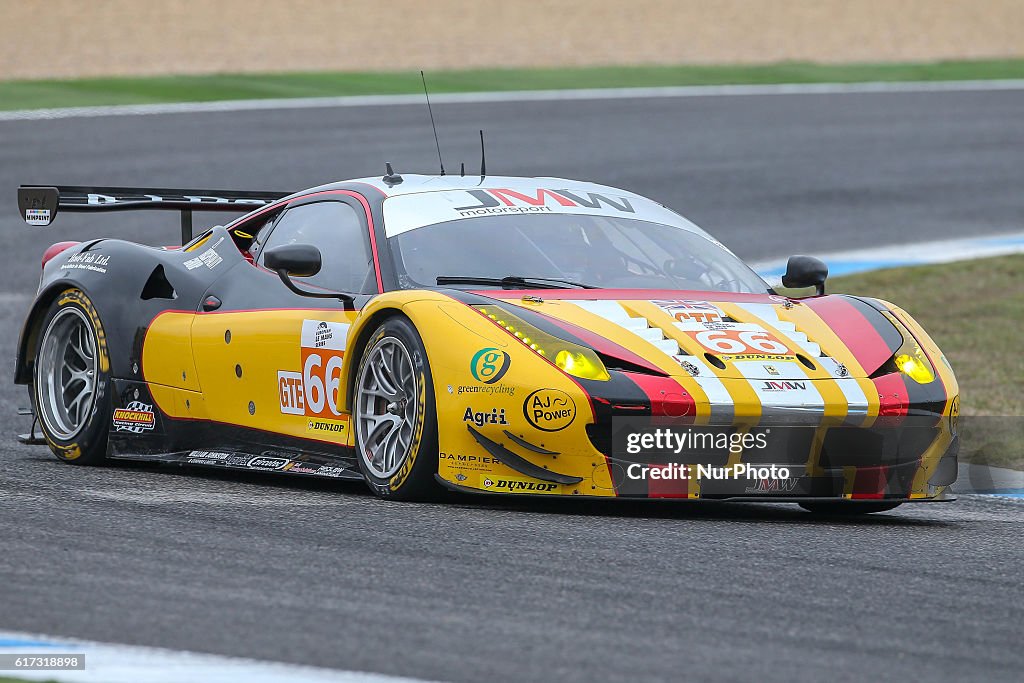 Session tests of European Le Mans Series Estoril