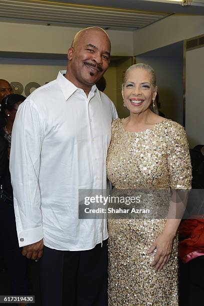 Patti Austin and David Alan Grier at The Apollo Theater on October 22, 2016 in New York City.