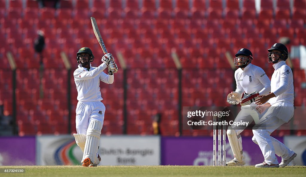 Bangladesh v England - First Test: Day Four