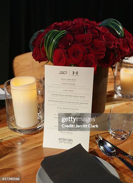 General view at the Under Armour Curry 3 Launch at Skylight Powerhouse on October 22, 2016 in the Bay Area, California.