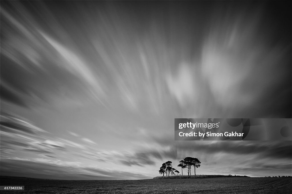 Stunning Black and White Landscape Photograph