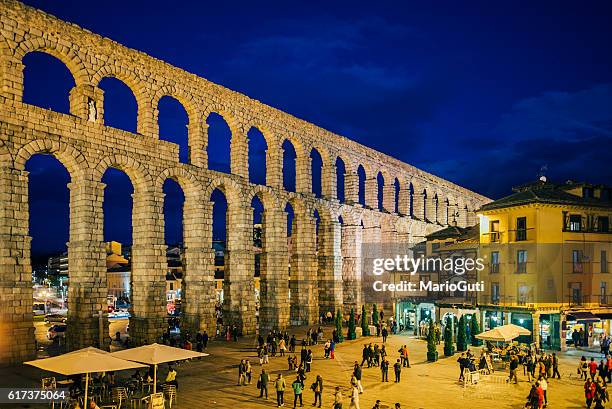 segovia, españa. - segovia fotografías e imágenes de stock