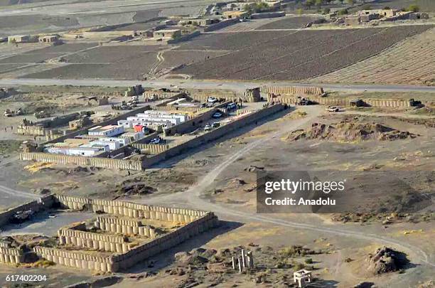 Ghormach district of Faryab province is seen as Afghan security forces retook it from Taliban in Afghanistan on October 23, 2016.