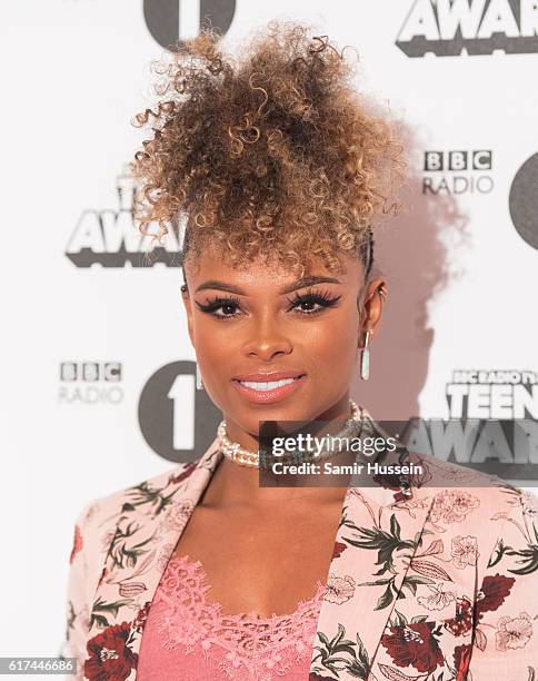 Fleur East attends BBC Radio 1's Teen Awards at SSE Arena Wembley on October 23, 2016 in London, England.