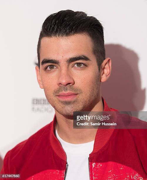 Joe Jonas of DNCE attends BBC Radio 1's Teen Awards at SSE Arena Wembley on October 23, 2016 in London, England.
