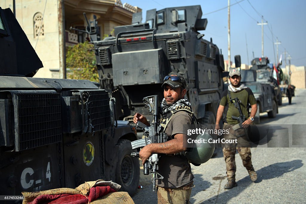 Joint Forces Battle To Retake Iraqi City Of Mosul From ISIS