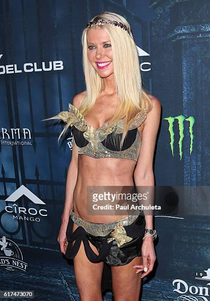 Actress Tara Reid attends Maxim Magazine's annual Halloween party on October 22, 2016 in Los Angeles, California.