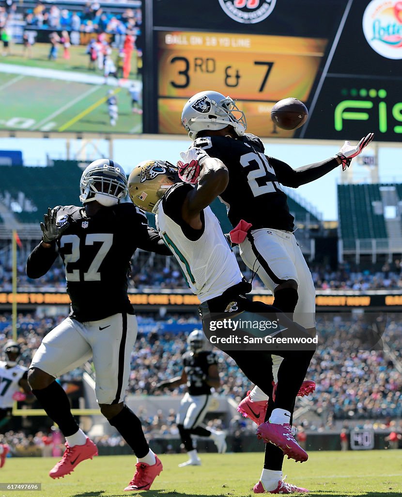 Oakland Raiders v Jacksonville Jaguars