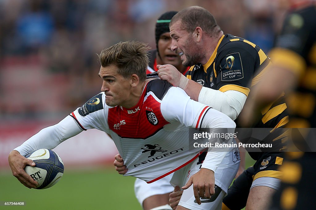 Stade Toulousain Vs London Wasps  (European Rugby Champions Cup)
