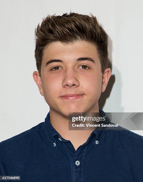 Actor Bradley Steven Perry attends Elizabeth Glaser Pediatric AIDS Foundation's 27th annual A Time For Heroes at Smashbox Studios on October 23, 2016...