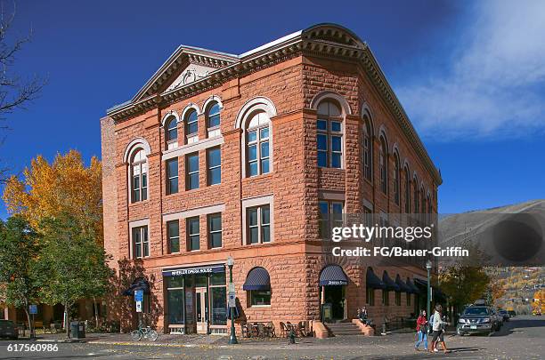 Wheeler Opera House in Aspen on October 16, 2016 in Aspen, Colorado.