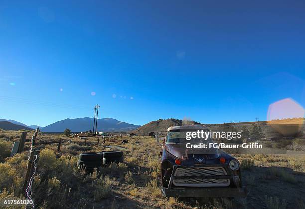 Old Pick-Up Truck, Breckenridge on October 16, 2016 in Breckenridge, Colorado.