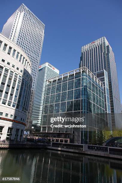 london city blue sky white buildings - citibank tower bildbanksfoton och bilder