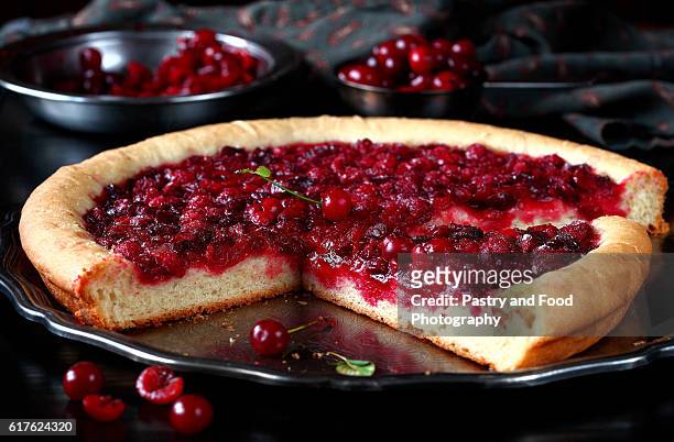 cherry pie - cherry pie stock pictures, royalty-free photos & images
