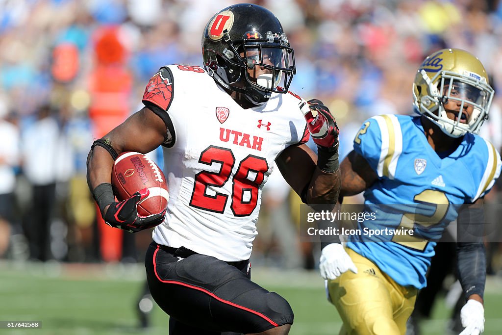 NCAA FOOTBALL: OCT 22 Utah at UCLA