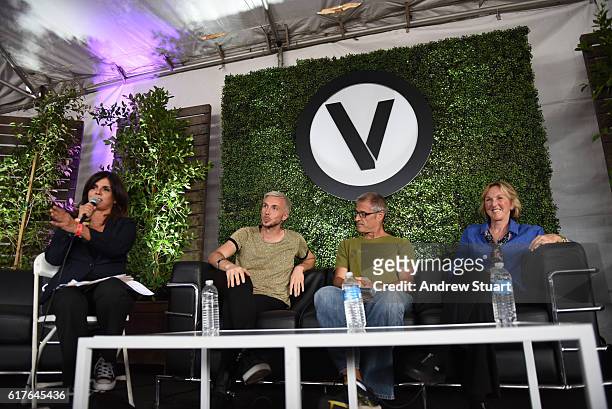 Circle V Festival Vegan panel at the Fonda Theatre on October 23, 2016 in Los Angeles, California.
