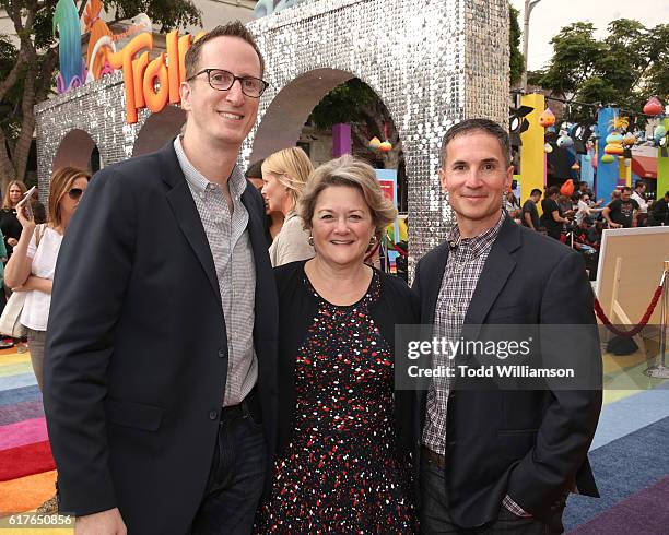 Screenwriter/Co-Producer Glenn Berger, Bonnie Arnold, Co-President of Feature Animation at DreamWorks Animation, and Screenwriter/Co-Producer...