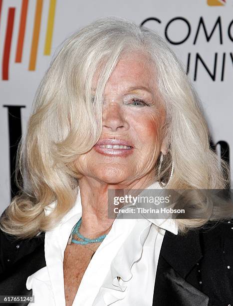 Connie Stevens attends the 12th annual La Femme International Film Festival closing ceremony at The Los Angeles Theatre Center on October 23, 2016 in...