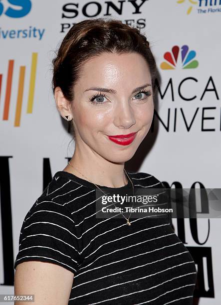 Kelsey Formost attends the 12th annual La Femme International Film Festival closing ceremony at The Los Angeles Theatre Center on October 23, 2016 in...