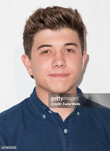 Actor Bradley Steven Perry attends Elizabeth Glaser Pediatric Aids Foundation "A Time For Heroes" family festival at Smashbox Studios on October 23,...