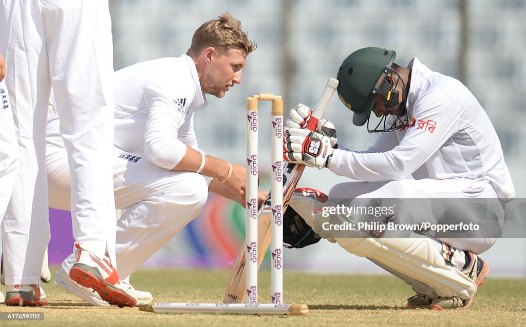Bangladesh v England - First Test: Day Five