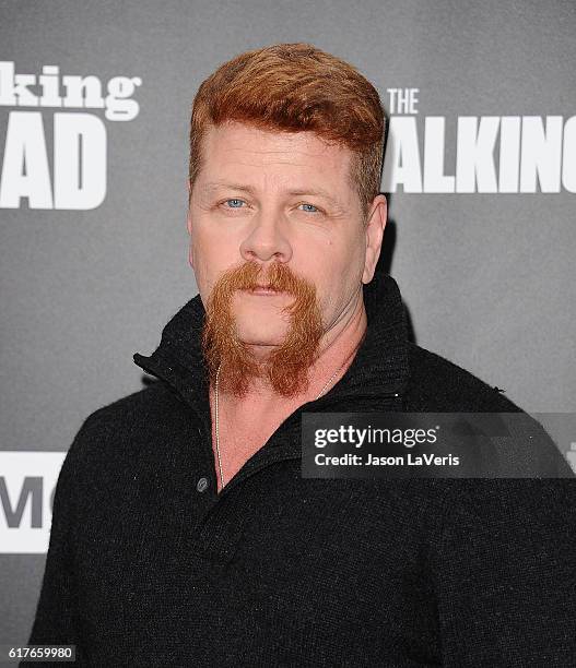 Actor Michael Cudlitz attends the live, 90-minute special edition of "Talking Dead" at Hollywood Forever on October 23, 2016 in Hollywood, California.