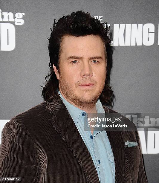 Actor Josh McDermitt attends the live, 90-minute special edition of "Talking Dead" at Hollywood Forever on October 23, 2016 in Hollywood, California.