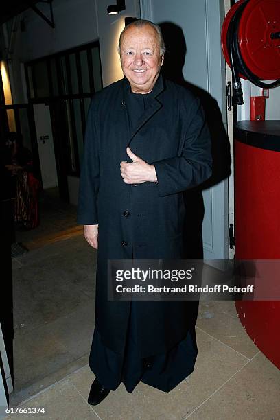 Creator of Plein Sud, Fayçal Amor attends the Dinner at Galerie Azzedine Alaia, with a performance of the Contemporary Artist, Mike Bouchet on...