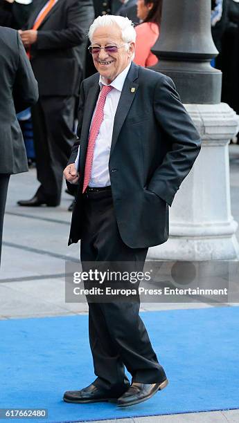 Padre Angel attends the Princesa de Asturias Awards 2016 ceremony at the Campoamor Theater on October 21, 2016 in Oviedo, Spain.