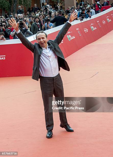 Roberto Benigni, actor, comedian, director and screenwriter Italian and Oscar winner for the film "Life is Beautiful" on the red carpet of the 11th...